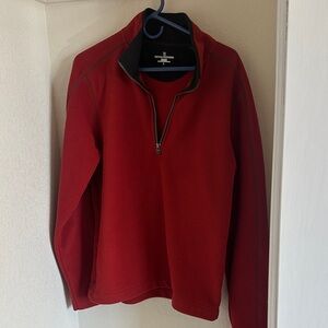 Royal Robbins Red Zip-Up Sweater